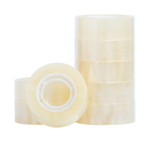 Nastri adesivi trasparenti Q-Connect in PP 19 mm x 33 m - KF27013 (conf.8)