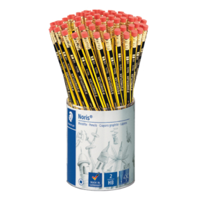 Matite in grafite con gommino Staedtler Noris® - Lapis HB 122 KP72 (Espositore 72 pezzi)