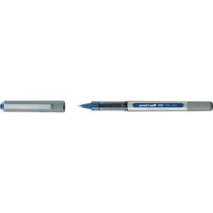 Penna Roller inchiostro liquido con cappuccio Blu Uni-Ball Eye Fine Blu - 0,7 mm - Punta M - UB157 B