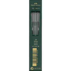 Mine Faber Castell Super Polymer - Ø2 mm 2B - 127102 (conf.10)
