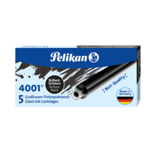 Cartucce ad inchiostro lunghe Pelikan GTP5 - Nero - 310615 (conf. da 5 pezzi)