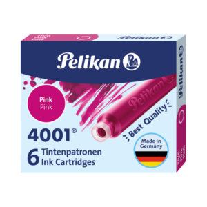 Cartucce per stilografica Pelikan TP/6 Rosa - 321075 (conf. da 6 cartucce)