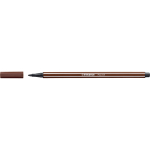 Pennarello Stabilo Pen 68 tratto 1 mm bruno 68/45
