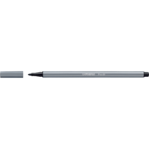 Pennarello Stabilo Pen 68 tratto 1 mm Grigio scuro 68/96