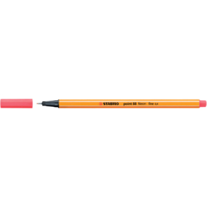 Fineliner Stabilo Point 88® 0,4 mm Rosso neon 88/040