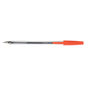 Penne a sfera Q-Connect - M - Rosso - 0,7 mm (conf.20)