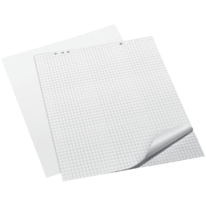 Blocchi per lavagne a fogli mobili Q-Connect 68x98 cm 20 fogli senza rigatura - KF01982 (conf.5)