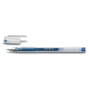 Penna a sfera gel Pilot G-1 punta fine 0,7 mm Blu - 001666