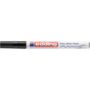 Pennarello a vernice Edding 780 - colore Nero 4-780001