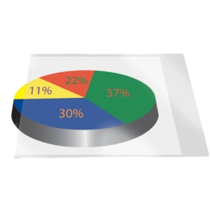 Tasche adesive permanenti Trasparenti Q-Connect A6 (conf.10)