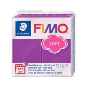 Pasta modellabile Staedtler FIMO® soft 57gr porpora - 8020-61