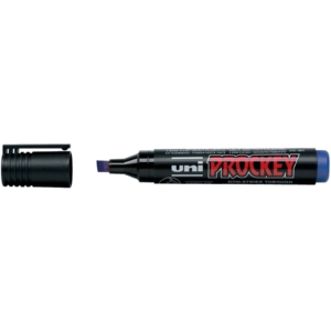Pennarello impermeabile a base d'acqua Blu PROCKEY punta a scalpello 1-5,7 mm - M - 126 B