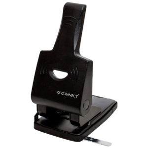 Perforatore per alti spessori a 2 fori Q-Connect Nero 65 fogli KF01237
