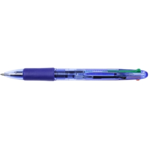 Penna a sfera Q-Connect quattro colori - 0,7 mm