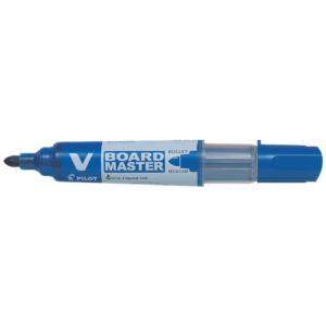 Pennarello per lavagna ricaricabile V BOARD MASTER - punta tonda tratto 2,3 mm Pilot blu