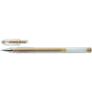 Penna a sfera gel Pilot G-1 punta fine 0,7 mm Oro - 001681