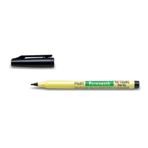 Pennarello per tessuti Pilot Permawash punta 2 mm Nero - 001670
