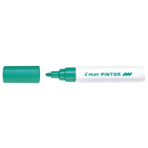 Pennarello multisuperficie Pilot Pintor a base d'acqua punta in fibra 4,5 mm Verde - 002386