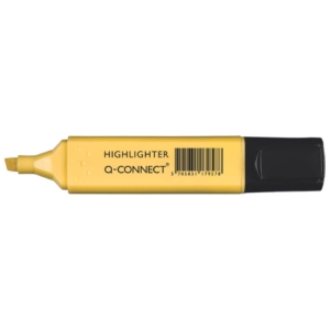 Evidenziatore Gialli Pastel Q-Connect 1,5-2 mm KF17957