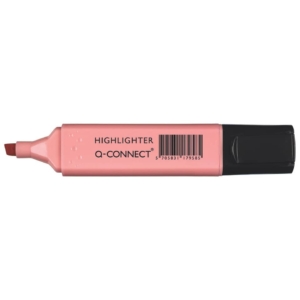 Evidenziatore Rosa Pastel Q-Connect 1,5-2 mm KF17958