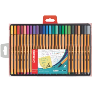 Fineliner Stabilo Point 88® 0,4 mm Colori Assortiti 8825-1 (conf.25)