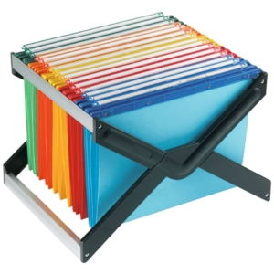 Supporto per cartelle sospese LUXOR completo di 10 cartelle Joker Bertesi - interasse 33 Assortito