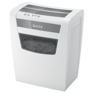 Distruggidocumenti manuale Leitz IQ P4 Home Office - 23 litri - Bianco