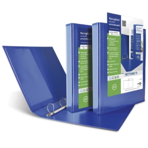 Raccoglitore personalizzabile A4 Blu Sei Rota Nettuno TI - Dorso 10 cm - 4 anelli Q