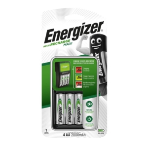 Caricabatterie ENERGIZER Maxi Charger 2000mAh incluse 4 batterie Power Plus AA - E300321201