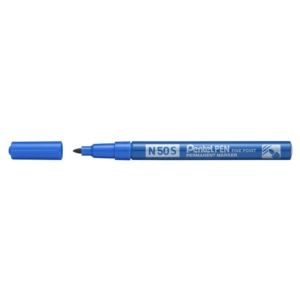 Pennarello indelebile Pentel Pen N50S punta conica 3.8 mm Blu N50S-C