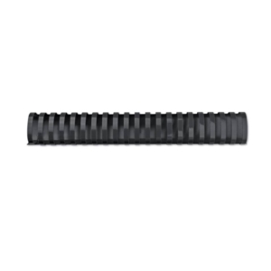 Dorsi plastici a 21 anelli GBC CombBind 38 mm - fino a 330 fogli A4 Nero - 4028185 (conf.50)