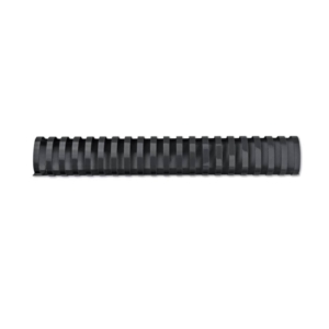 Dorsi plastici a 21 anelli GBC CombBind 51 mm - fino a 450 fogli A4 Nero - 4028187 (conf.50)