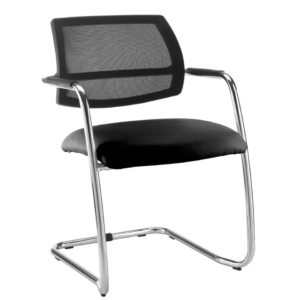 Sedia visitatore Unisit Nero LTLTN/EN