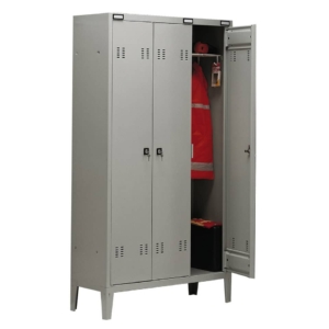 Spogliatoio Tecnical 2 a 3 posti acciaio 7/10 monoblocco B3 - 102x35x180 cm