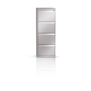Classificatore per cartelle sospese Tecnical 2 con 4 cassetti Grigio - 49,5x65,2xh.136 cm - ECO 4