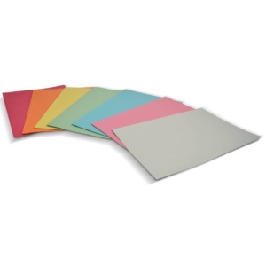 Cartelline a 3 lembi Euro-Cart Cartoncino Manilla 25x33 cm 145g/m² Assortito (conf.50)