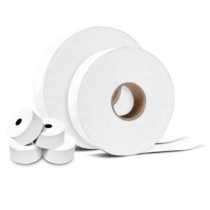 Rotoli per distributori self-service Rotolificio Pugliese - 57 mm x 100 m - foro 12 mm - 55g/m² (conf.4)