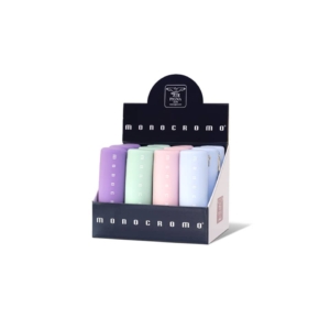 Astuccio Monocromo PIGNA in silicone - Assortito in colori pastello