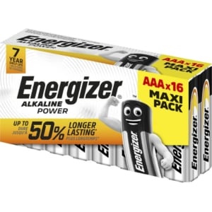 Batterie ENERGIZER Alkaline Power AAA - E300171705 (conf.16)