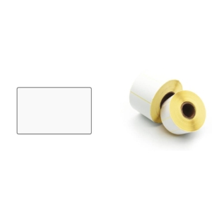 Etichette adesive in rotolo per stampanti trasferimento termico diretto Printex 50x100 cm Bianco permanente (1 rotolo da 500 etichette)
