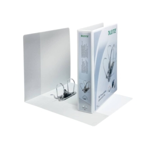 Raccoglitore a leva a 2 anelli Bianco Leitz dorso 75 mm - 24,5x30,5 cm - 42250001