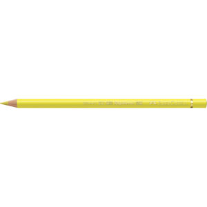 Matite colorate permanenti Faber Castell Polychromos Ømina 3,8 mm - Giallo chiaro - 110104 (conf.6)