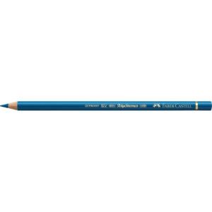 Matite colorate permanenti Faber Castell Polychromos Ømina 3,8 mm - turchese Azzurro - 110149 (conf.6)