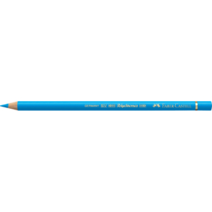 Matite colorate permanenti Faber Castell Polychromos Ømina 3,8 mm - Blu ftalico medio - 110152 (conf.6)