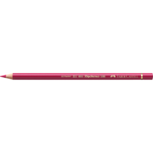 Matite colorate permanenti Faber Castell Polychromos Ømina 3,8 mm - Rosa carminio - 110127 (conf.6)