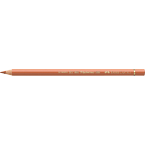 Matite colorate permanenti Faber Castell Polychromos Ømina 3,8 mm - ocra bruciato - 110187 (conf.6)