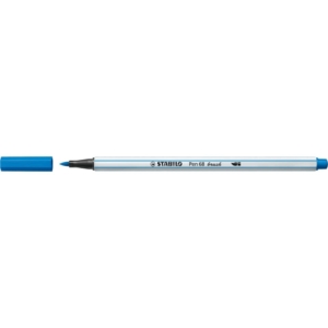 Pennarello Stabilo Pen 68 brush - punta a pennello - M 1 mm Blu scuro 568/41