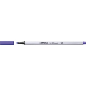 Pennarello Stabilo Pen 68 brush - punta a pennello - M 1 mm Viola 568/55