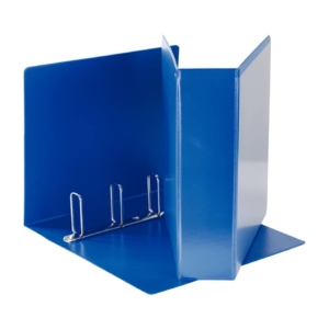 Raccoglitore personalizzabile Esselte Display a 4 anelli Q 65mm PP Blu formato A4 Maxi