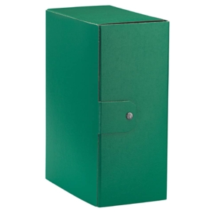 Cartella portaprogetti Esselte C35 EUROBOX 25x35 cm - Dorso 15 cm presspan biverniciato Verde - 390335180